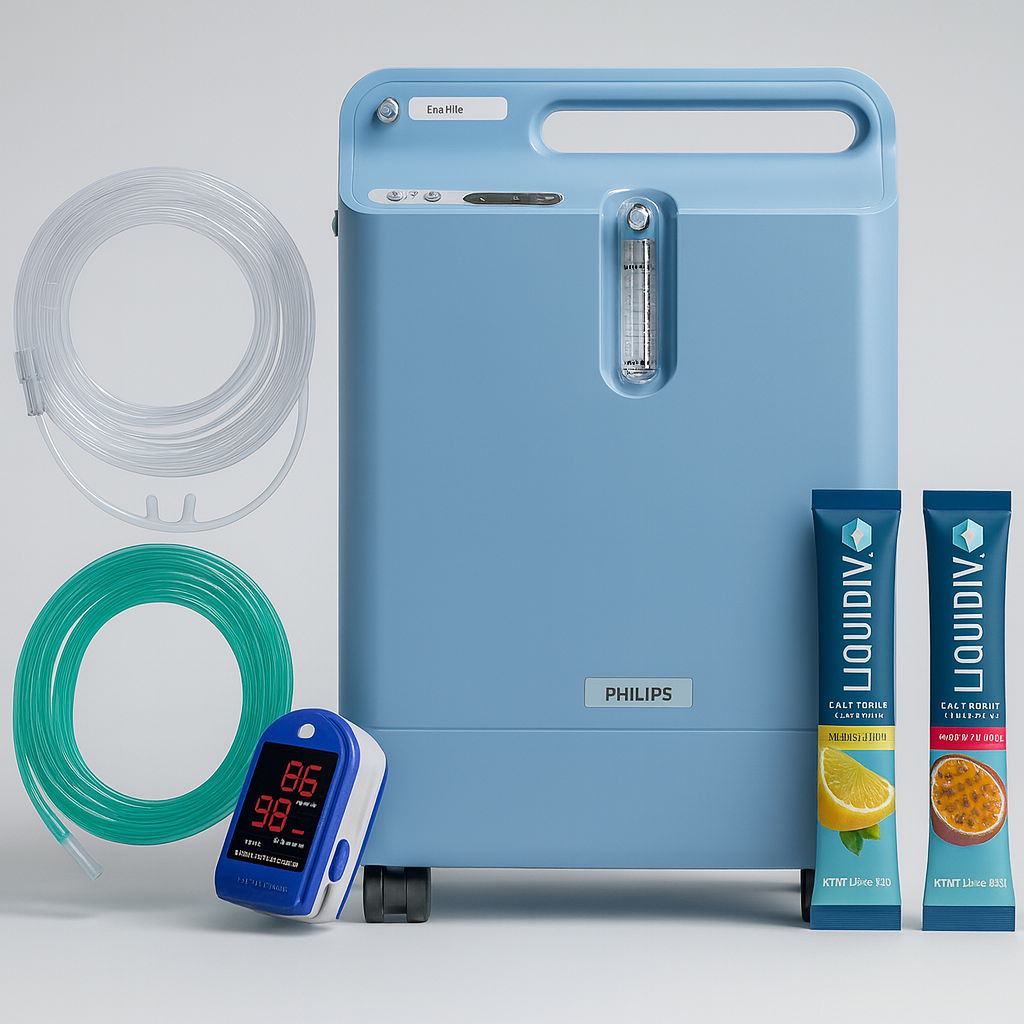 Oxygen Rental for Altitude Relief